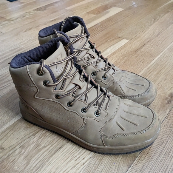 Mens Tan boot high tops size 8 - Picture 5 of 6